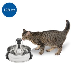 PetSafe Drinkwell Stainless Multi-Pet Fountain - 128 oz